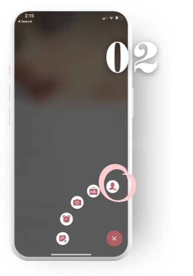 Tap &quot;+ person&quot;