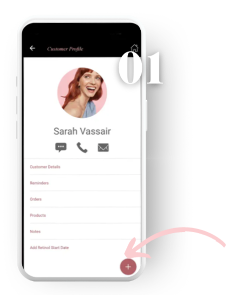 Open &amp; tap &quot;+&quot;